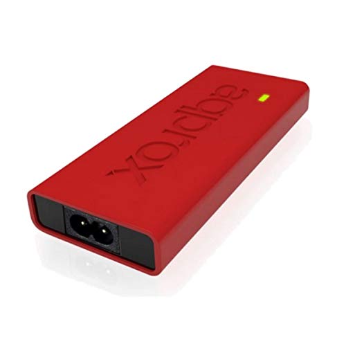Approx APPUA90RS - Adaptador Universal automático Ultra Fino para Notebook 90W, 9 Tips, Color Rojo