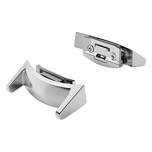 Arandelas para Reloj Gear S2, Adaptador para Correa de Reloj Gear S2, Adaptador Correa para Pulsera de Acero Inoxidable Samsung Gear S2 Connect para Samsung Galaxy Gear S2 SM-R720 y SM-R730, Plateado Arandelas para Reloj Gear S2, Adaptador para Correa de Reloj Gear S2, Adaptador Correa para Pulsera de Acero Inoxidable Samsung Gear S2 Connect para Samsung Galaxy Gear S2 SM-R720 y SM-R730, Plateado