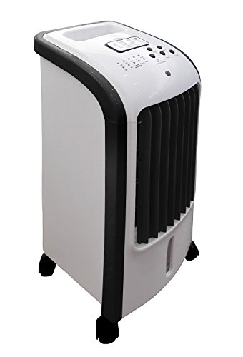 Ardes Eolo Mini Negro, Blanco - Ventilador (Negro, Blanco, Piso, 7,5 h, 5 L, 80 W, 300 mm)