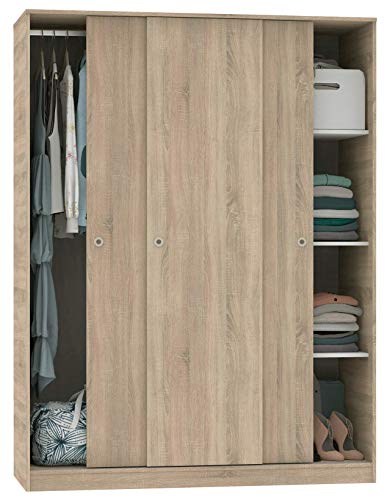 Armario vestidor ropero 3 Puertas Tibet Cambrian habitación Matrimonio Juvenil Dormitorio 200x150x55 cm Armario vestidor ropero 3 Puertas Tibet Cambrian habitación Matrimonio Juvenil Dormitorio 200x150x55 cm