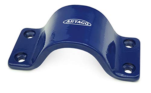 Artago 58 Anclaje Suelo Alta Seguridad Acero Forjado 12 mm, Tacos Especiales Blindados, Azul
