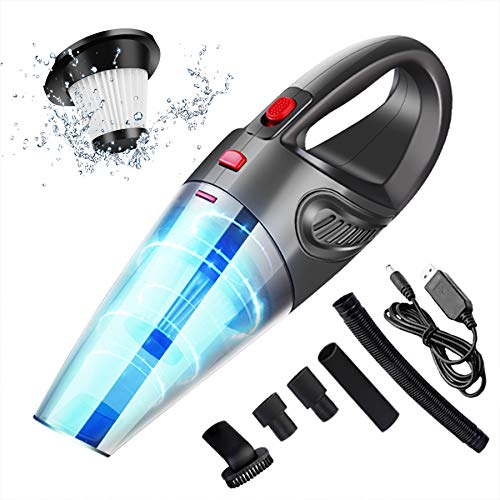 Aspirador de Coche Aspiradora de Mano Sin Cable con Filtro Lavable Aspiradora Recargable Portátil 12V 120W 7000PA en Seco y Húmedo para Hogar Oficina para Coches Sofas Pelos Mascotas Casa Aspirador de Coche Aspiradora de Mano Sin Cable con Filtro Lavable Aspiradora Recargable Portátil 12V 120W 7000PA en Seco y Húmedo para Hogar Oficina para Coches Sofas Pelos Mascotas Casa