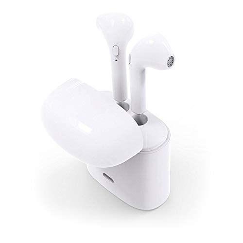 Auriculares Bluetooth con Microfono 600 mAh Blanco Auriculares Bluetooth con Microfono 600 mAh Blanco