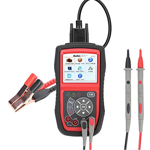 Autel Autolink® AL539b Herramienta de prueba componentes eléctricos y batería OBDII/CAN con lectura/borrado de códigos de error