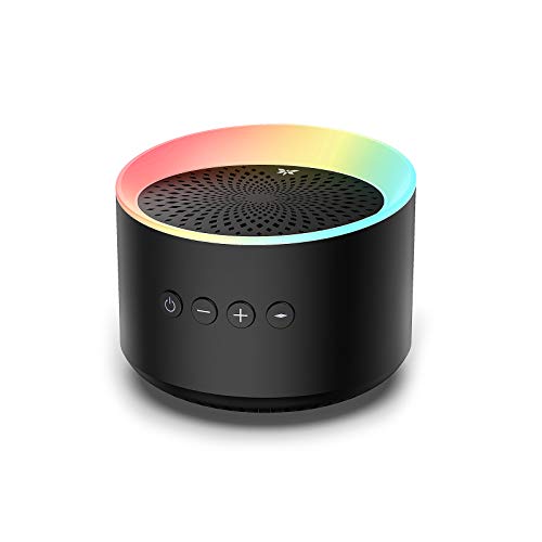 Axloie Altavoz Portátil Bluetooth 5.0 Altavoz Inalámbrico con Graves Profundos Sonido Estéreo 10H de Reproducción Tarjeta TF/AUX Micrófono Incorporado para Viajes Fiesta Casa (Negro)