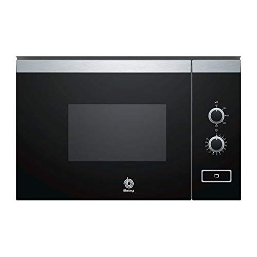 Balay 3CP4002X0 integrable: microondas (integrable, microondas únicamente, 20 l, 800 W, mando giratorio, acero inoxidable, negro) Balay 3CP4002X0 integrable: microondas (integrable, microondas únicamente, 20 l, 800 W, mando giratorio, acero inoxidable, negro)