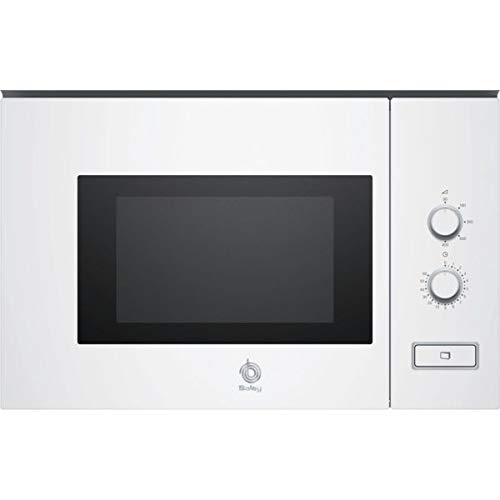 Balay 3CP5002B0 - Microondas integrable / encastre, 800 W, 20 L, color blanco Balay 3CP5002B0 - Microondas integrable / encastre, 800 W, 20 L, color blanco