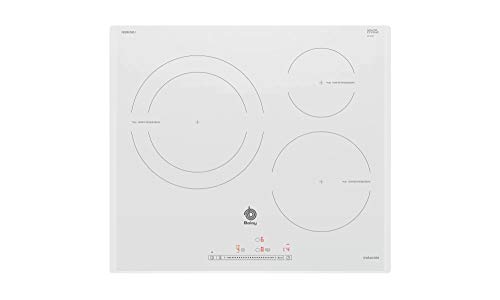 Balay 3EB965BU Placa de inducción, Blanco, Vidrio, 1400 W Balay 3EB965BU Placa de inducción, Blanco, Vidrio, 1400 W