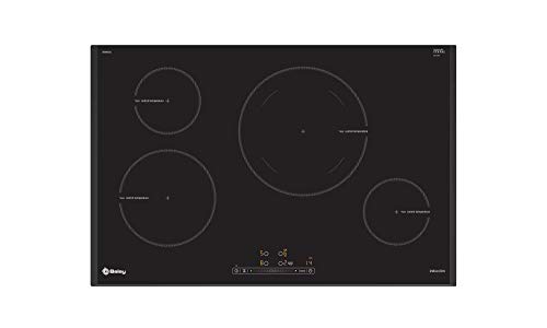 Balay 3EB985LU Placa de inducción, Zona gigante 28cm, función Sprint, Control Deslizante