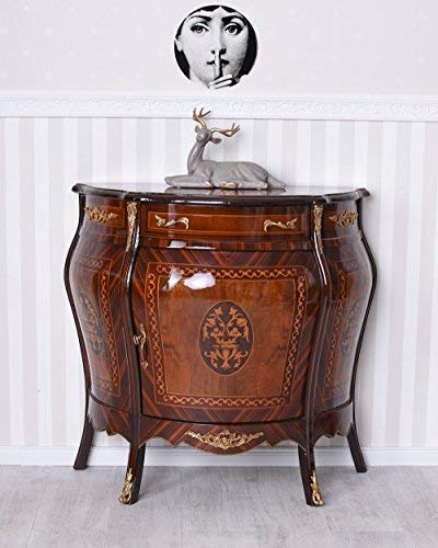 Barroca Cómoda Marquetería Cómoda Aparador Madera Maciza Antiguo Armario Palazzo Exclusivo Barroca Cómoda Marquetería Cómoda Aparador Madera Maciza Antiguo Armario Palazzo Exclusivo