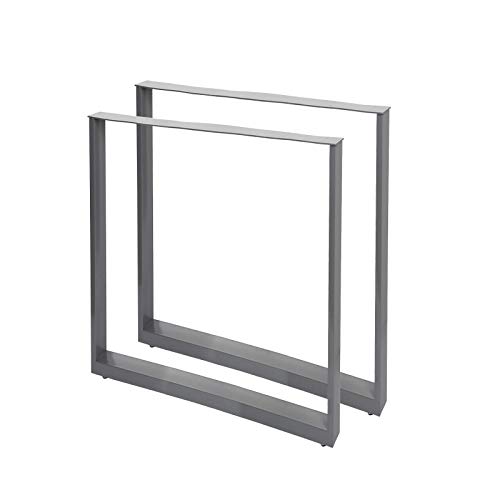 Bastidores para mesa 60x72 cm Recubrimiento polvo gris Caballetes tablero Patas mesita Bricolaje Bastidores para mesa 60x72 cm Recubrimiento polvo gris Caballetes tablero Patas mesita Bricolaje