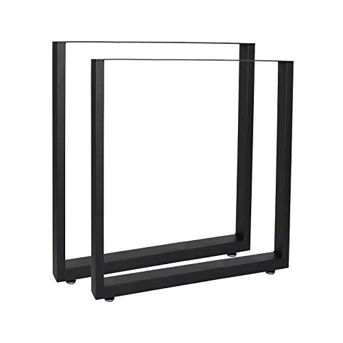 Bastidores para mesa 60x72 cm Recubrimiento polvo negro Caballetes tablero Patas mesita Bricolaje Bastidores para mesa 60x72 cm Recubrimiento polvo negro Caballetes tablero Patas mesita Bricolaje