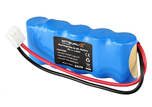 Batería Mitsuru para Bosch Roll-Lift K6 K8 – K10 K12/Bosch Rollfix D870E, FDD087, FDD087D, 861E/Bosch Somfy D14, K8, K10, K12/Premium modelo gd-bos-6 Ni-MH 6 V 3000 mAh Batería Mitsuru para Bosch Roll-Lift K6 K8 – K10 K12/Bosch Rollfix D870E, FDD087, FDD087D, 861E/Bosch Somfy D14, K8, K10, K12/Premium modelo gd-bos-6 Ni-MH 6 V 3000 mAh