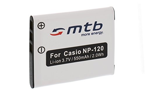 Batería NP-120 para Casio Exilim EX-S200, Z680, Z690, ZS10, ZS12, ZS15, ZS20