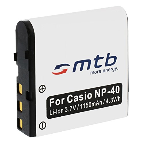 Batería NP-40 para Casio Exilim EX-Z200, Z300, Z400, Z450, Z500, Z600