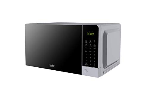 Beko MOC201103S - Microondas (20 L, digital), color plateado Beko MOC201103S - Microondas (20 L, digital), color plateado