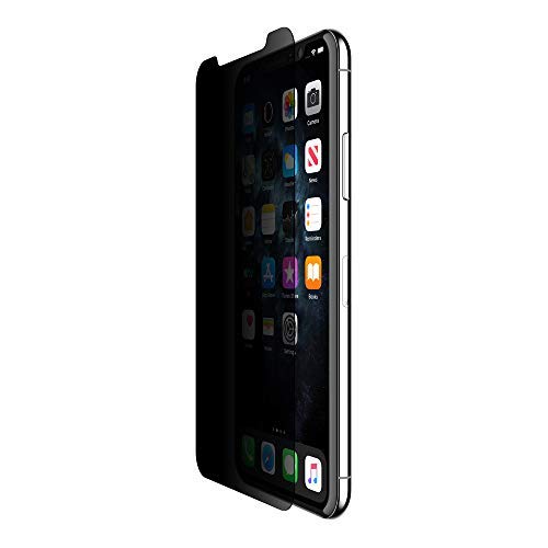 Belkin InvisiGlass Ultra Privacy protector de pantalla para iPhone 11 Pro Max (protección de pantalla Privacy para iPhone 11 Pro Max, cristal protector de pantalla para iPhone 11 Pro)