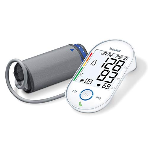 Beurer BM 55 - Tensiómetro de brazo, memoria 2 x 60 mediciones, conexión a PC Beurer BM 55 - Tensiómetro de brazo, memoria 2 x 60 mediciones, conexión a PC