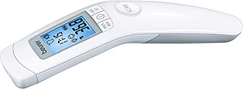 Beurer FT90 - Termometro Clinico Digital sin Contacto con la Piel, color Blanco