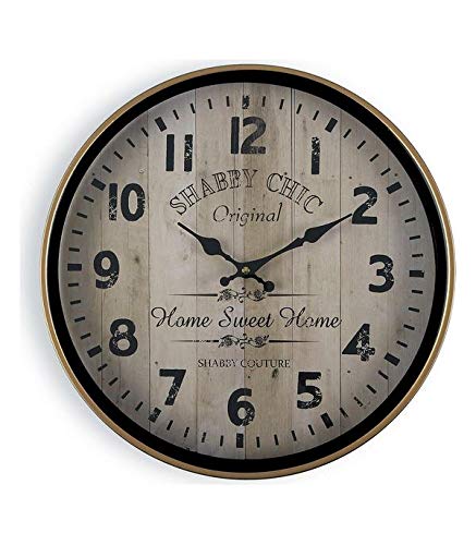 BigBuy Home Reloj De Pared Metal (40 Cm)