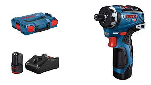 Bosch Professional 12V System GSR 12V-35 HX - Atornillador a batería (35 Nm, Ø máx. tornillo 10 mm, 2 baterías x 3.0 Ah, en L-BOXX)