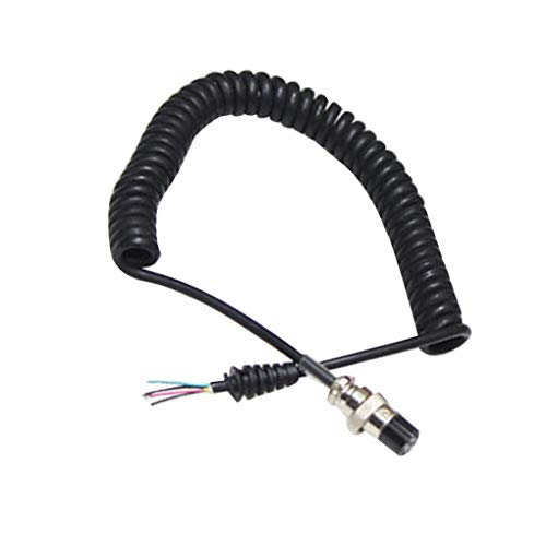 Cable de micrófono para Altavoz Kenwood TM-231 TM-241 TM-731A TM-631A TM-201A TM-401A ICOM HM-36