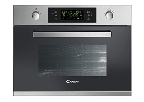 Candy- Horno Compacto Multifunción con Microondas MIC 440 VTX Acabado en Acero Inoxidable 59.5 cm Candy- Horno Compacto Multifunción con Microondas MIC 440 VTX Acabado en Acero Inoxidable 59.5 cm