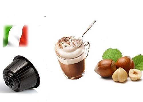 Cápsulas compatibles con Nescafè Dolce Gusto®, 32 Cápsulas Mezcla "Cappuccino alla Nocciola - Cappuccino Avellana" Cápsulas compatibles con Nescafè Dolce Gusto®, 32 Cápsulas Mezcla "Cappuccino alla Nocciola - Cappuccino Avellana"