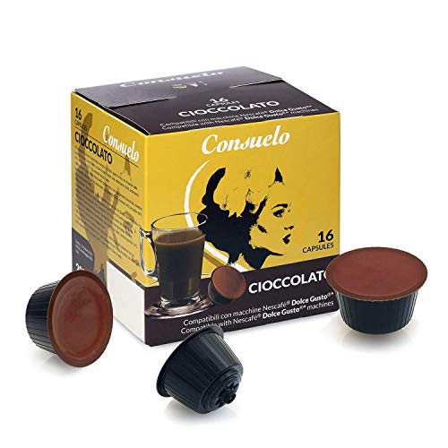 Cápsulas Consuelo compatibles con Dolce Gusto* - 96 cápsulas (16x6) Cápsulas Consuelo compatibles con Dolce Gusto* - 96 cápsulas (16x6)