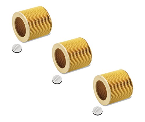 Cartuchos Filtro para aspiradora en húmedo/seco húmedo aspirador/aspiradora multiusos/Lavado Aspiradora Kärcher A2204 wd2 WD3 MV2 MV3 wd2.200 wd3.500 P WD 3.200 WD 3.300 M WD 3.500 P como 6.414–552.0 Cartuchos Filtro para aspiradora en húmedo/seco húmedo aspirador/aspiradora multiusos/Lavado Aspiradora Kärcher A2204 wd2 WD3 MV2 MV3 wd2.200 wd3.500 P WD 3.200 WD 3.300 M WD 3.500 P como 6.414–552.0