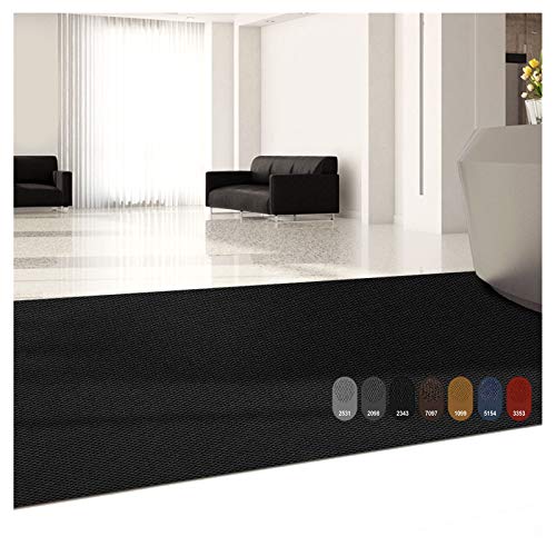 casa pura Alfombra Cocina Larga - Alfombras de Pasillo a Medida | Alfombra por Metros para Corredor, Pasillo, Cocina | Muy Robusta y Antideslizante | Hong Kong |Negro, 50x500 cm casa pura Alfombra Cocina Larga - Alfombras de Pasillo a Medida | Alfombra por Metros para Corredor, Pasillo, Cocina | Muy Robusta y Antideslizante | Hong Kong |Negro, 50x500 cm