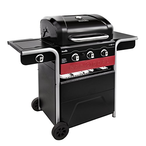 Char-Broil Gas2Coal® Barbacoa híbrida: Barbacoa de Gas y carbón de Tres quemadores, Acabado en Negro. Char-Broil Gas2Coal® Barbacoa híbrida: Barbacoa de Gas y carbón de Tres quemadores, Acabado en Negro.