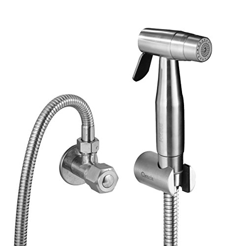 CIENCIA 2 Modos Mano Grifos de Bidé Shattaf Pulverizador Acero Inoxidable Bidet de Duchas Higienicas para WC,WS024AF6 CIENCIA 2 Modos Mano Grifos de Bidé Shattaf Pulverizador Acero Inoxidable Bidet de Duchas Higienicas para WC,WS024AF6