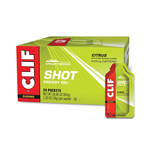 Clif Bar Shot Gel Citrus Caffeine 25mg 34g