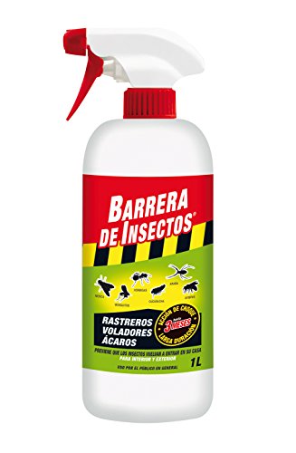 Compo 2036302011 Barrera Insecticida para Insectos Rastreros y voladores, Pulverizador, Acción de Choque de hasta 3 Meses, 1 L Compo 2036302011 Barrera Insecticida para Insectos Rastreros y voladores, Pulverizador, Acción de Choque de hasta 3 Meses, 1 L
