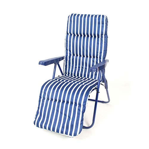 CREVICOSTA QUALITY MARK MARCAS DE CALIDAD Silla Relax Elegante Azul. 12005