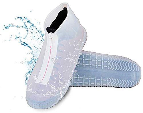Cubrecalzado Impermeable, Cubierta del Zapato Impermeable Funda de Silicona para Zapatos, para Días de Lluvia y Nieve
