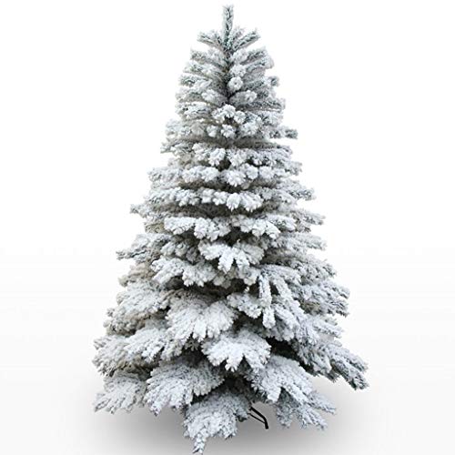 Decoración de Temporada Navidad Árboles de Navidad Nieve Artificial Adicción Flocado Que acuden en Forma de Abanico lápiz árbol de Navidad decoración decoración del hogar del algodón