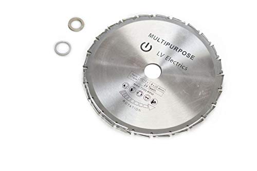 Disco Hoja de sierra circular especial 210 mm × 25.4 mm × 24 toneladas), para cortar el acero, el aluminio, el hierro y los metales no férrico, Le madera y el plástico