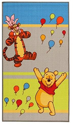 Disney - Alfombra infantil con diseño de Winnie the Pooh (80 x 140 cm)