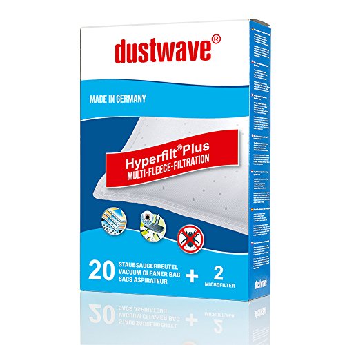 dustwave® Megapack - 20 bolsas para aspiradora Rowenta - Silence Force Compact RO6331
