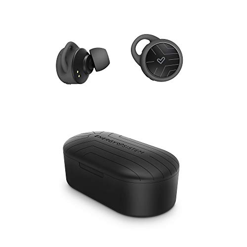 Earphones Sport 2 True Wireless (Auriculares intrauditivos True Wireless Stereo, Bluetooth 5.0, Sport, Secure-Fit+) - Negro