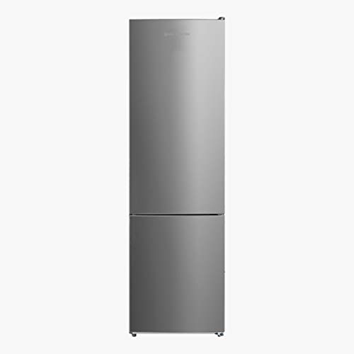 EAS ELECTRIC SMART TECHNOLOGY | EMC1880AX1 | Frigorífico Combi | Color Inox | 186x60 cm A+/F | 2 cajones verduleros | Iluminación LED interior | Refrigerador 224 litros Congelador 86 litros