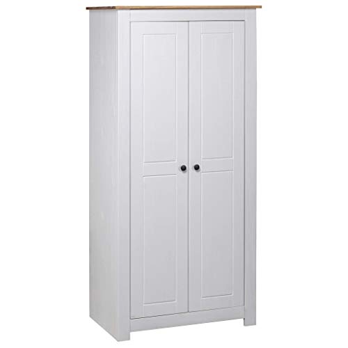 Festnight Armario Ropero Madera Armario Dormitorio Armario Madera Maciza Pino Panamá Range 80x50x171,5 cm Festnight Armario Ropero Madera Armario Dormitorio Armario Madera Maciza Pino Panamá Range 80x50x171,5 cm