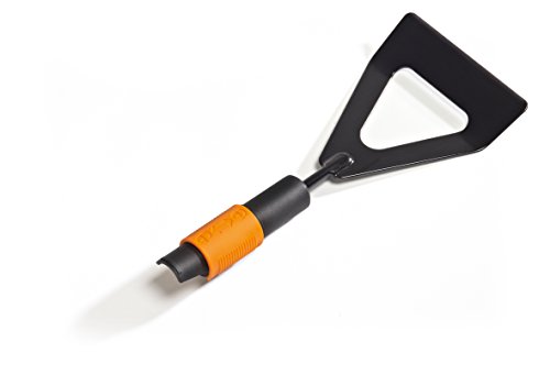 Fiskars Azada ergonómica, Cabezal de herramienta QuikFit, Largo: 12,5 cm, Cabeza de acero al boro, Negro/Naranja, QuikFit, 1000676