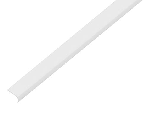 GAH-ALBERTS – Perfil de remate, redonda, auto-adhesivos, plástico, blanco, 1000 x 19 x 7 mm, 1 pieza, 485245.0