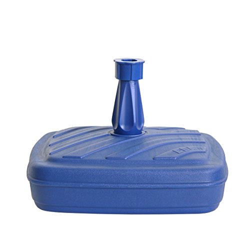 greemotion 462405.0 Base para Sombrilla, Azul, 42x42x25 cm greemotion 462405.0 Base para Sombrilla, Azul, 42x42x25 cm