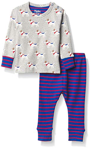 Hatley Organic Cotton Pyjama Sets Juego de Pijama, Cachorros Lindos, 12-18 Meses para Bebés