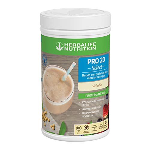 Herbalife - Batido de Proteina Pro20 Select sabor a Vainilla 630 g