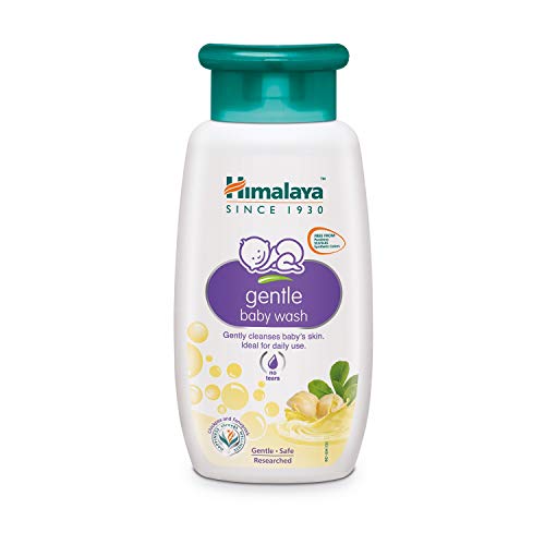 Himalaya Gentle Baby Bath, soothes and nourishes baby skin, 200 ml (3 PACK)